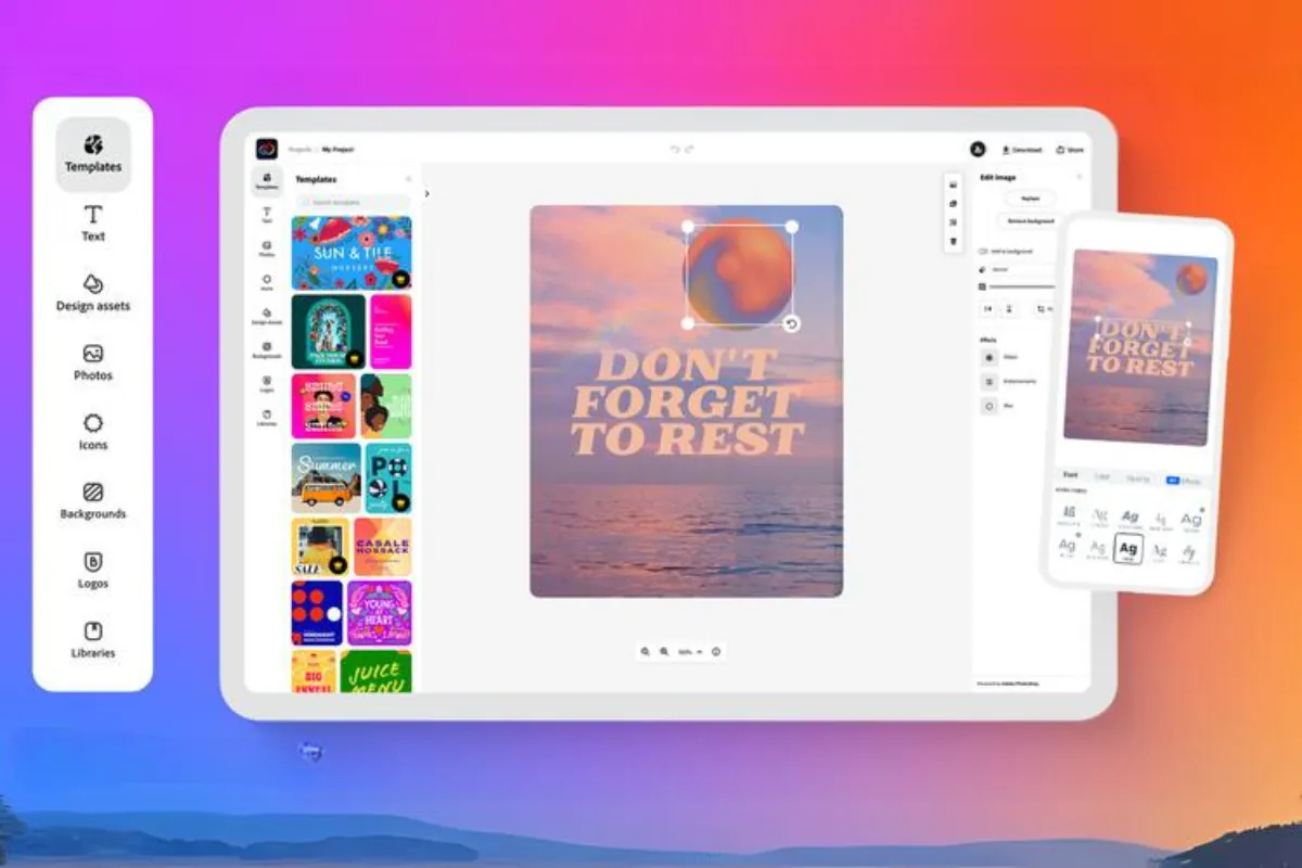 Adobe Express - Phần mềm chỉnh sửa Video ngắn chuyên nghiệp
