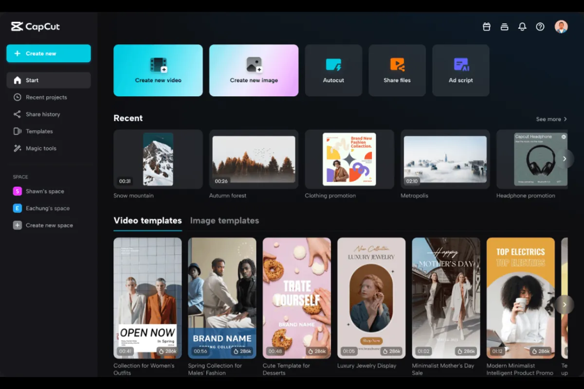CapCut - Ứng dụng chỉnh sửa Video chuyên nghiệp cho Tiktok, Youtube Short hay Reels