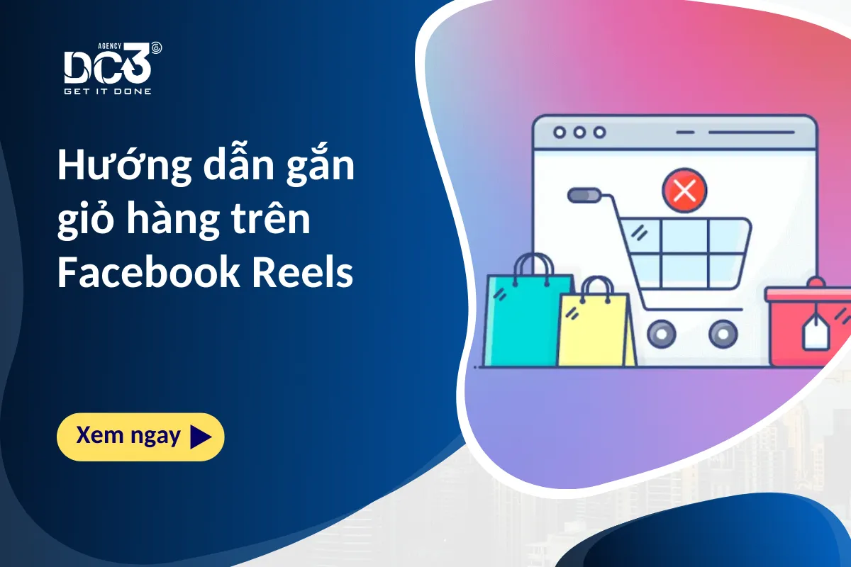 giỏ hàng trên Facebook Reels