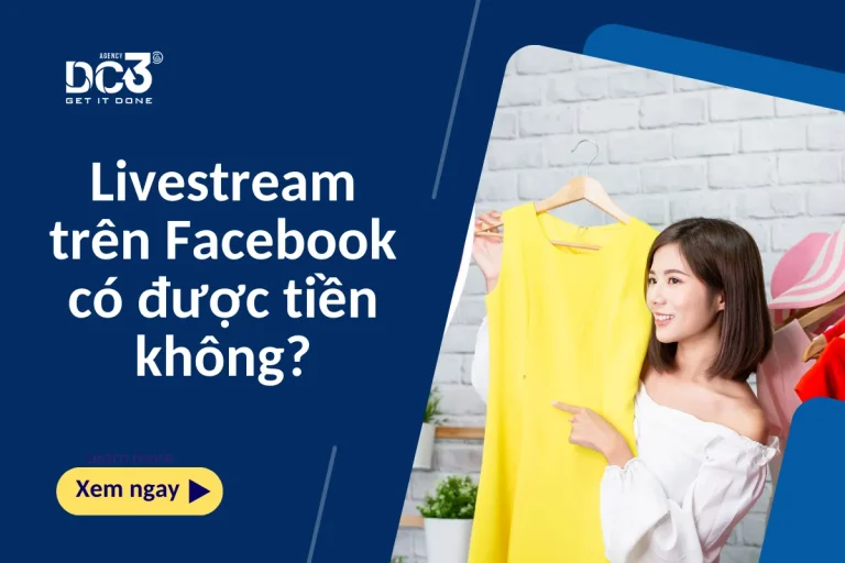 Livestream trên Facebook có được tiền không?