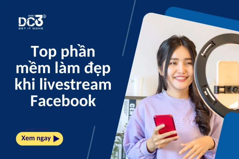 Top phần mềm làm đẹp khi livestream Facebook