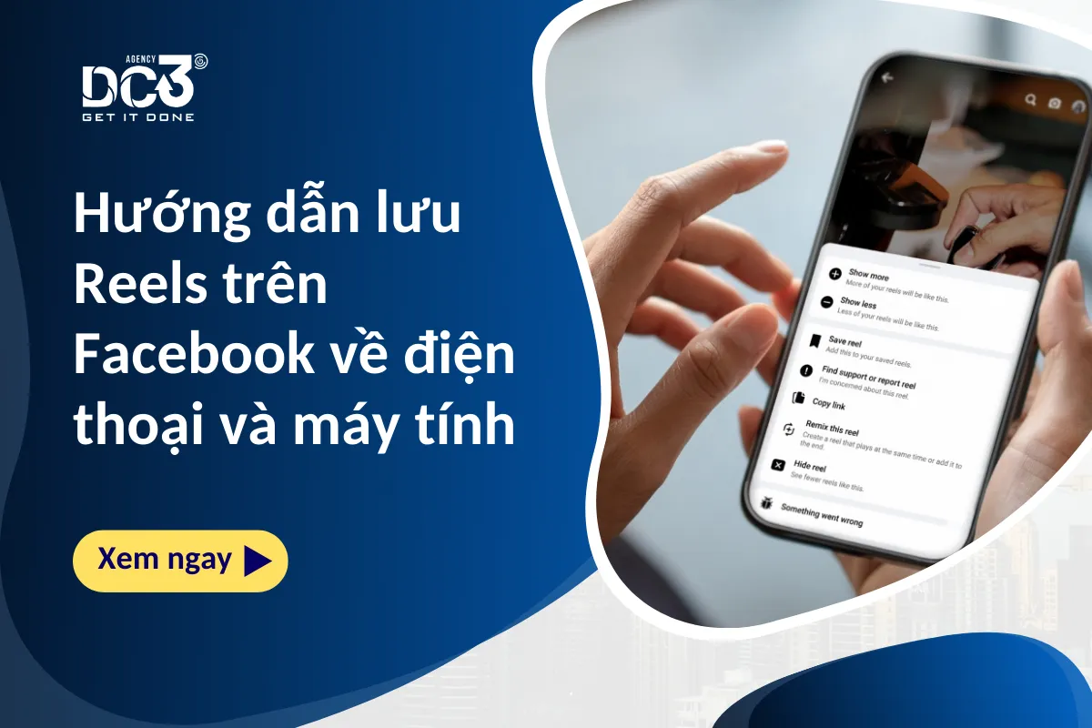 lưu Reels trên Facebook