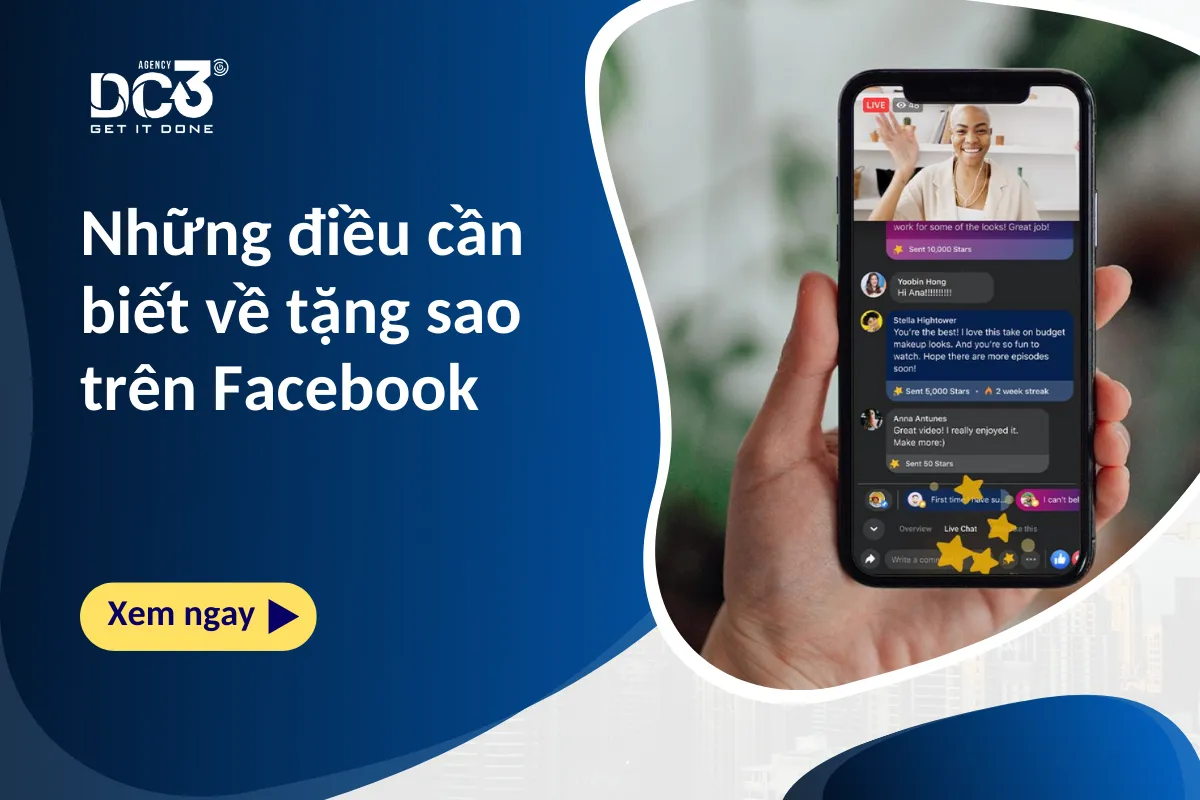 sao trên facebook