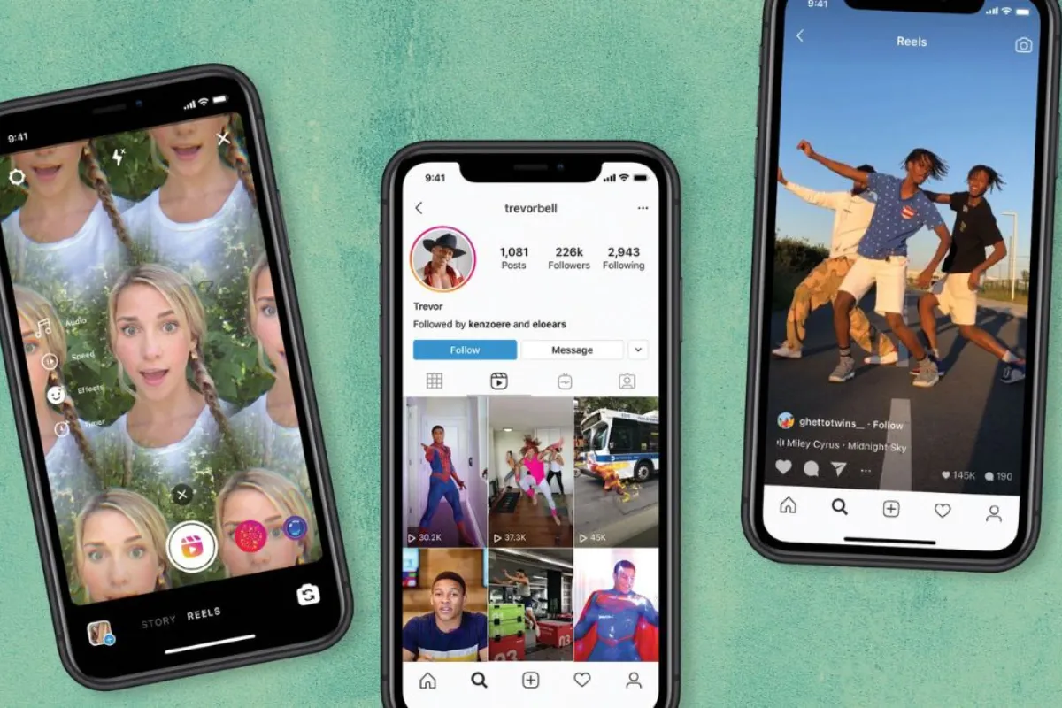 tìm xu hướng cho Instagram Reels
