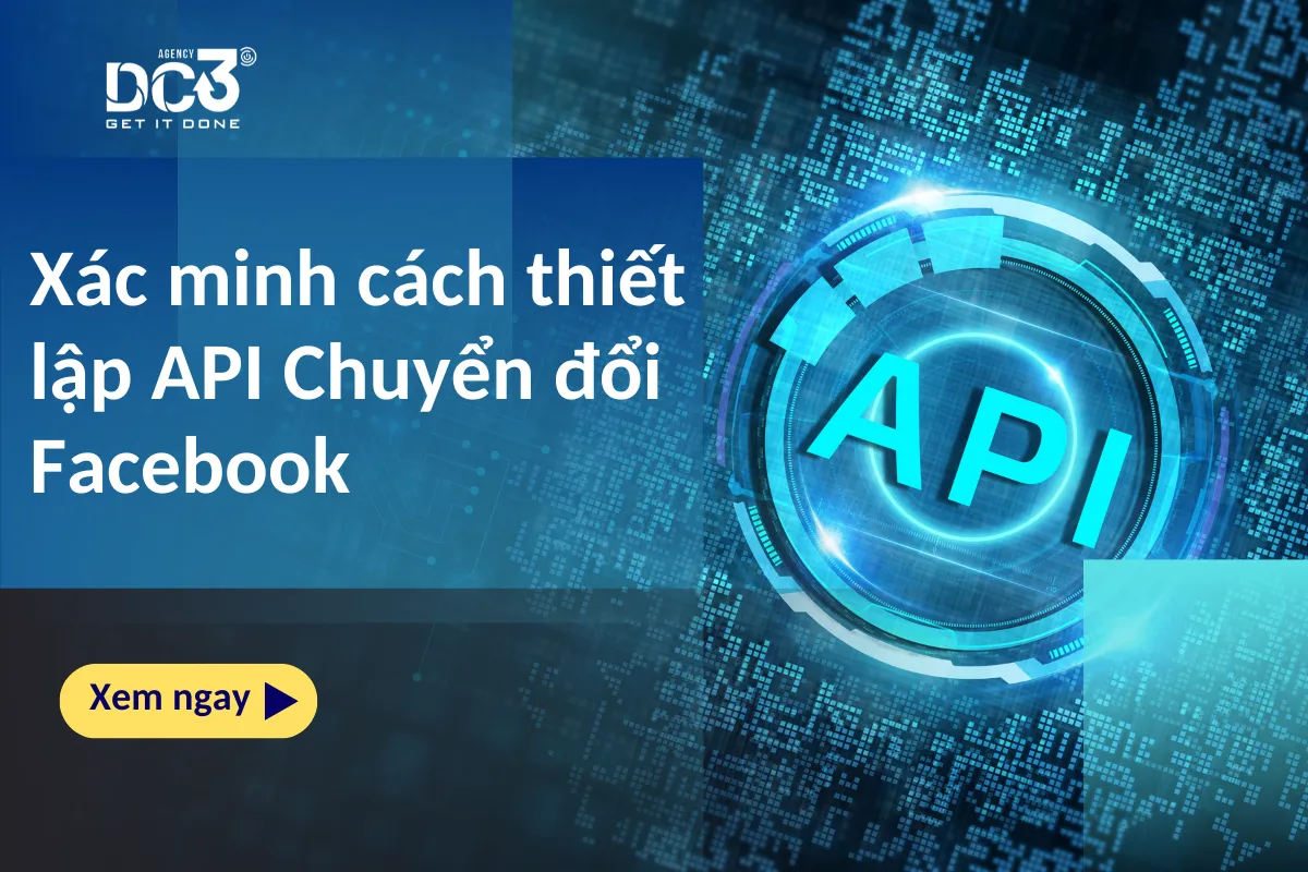 Xác minh cách thiết lập API Chuyển đổi Facebook