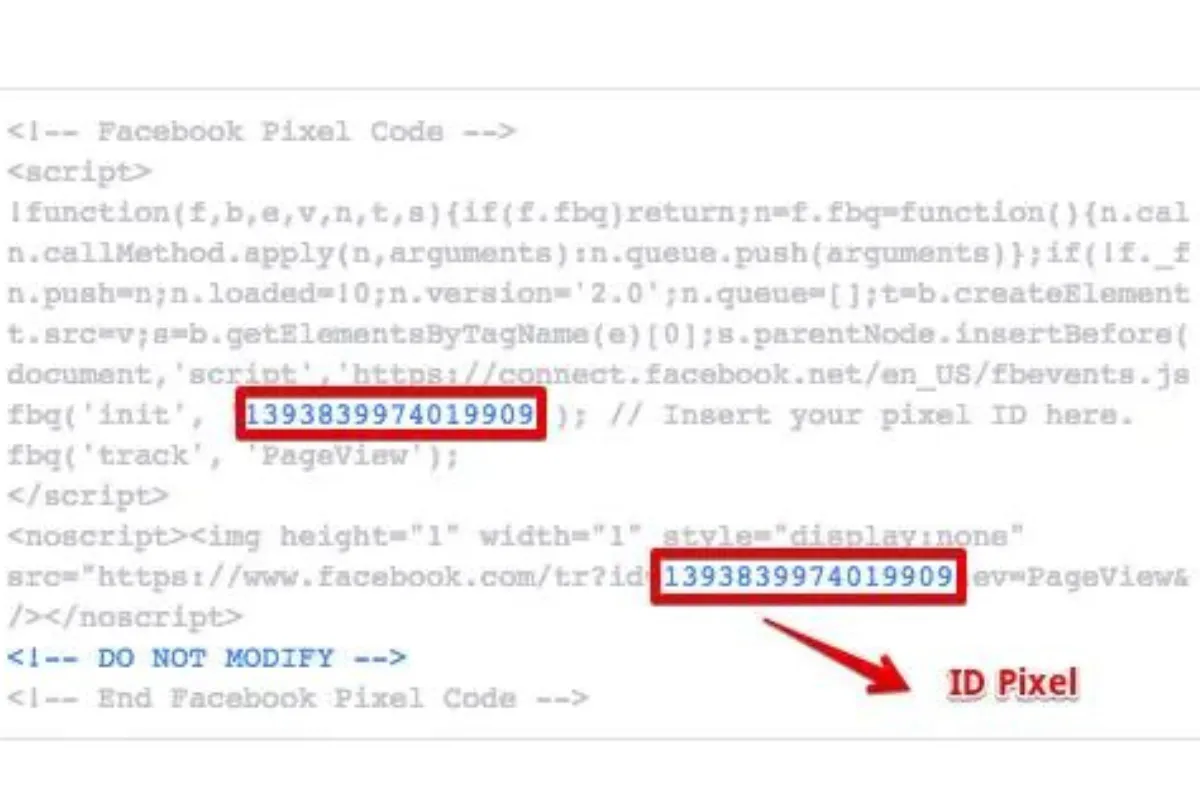 cài đặt Pixel Facebook