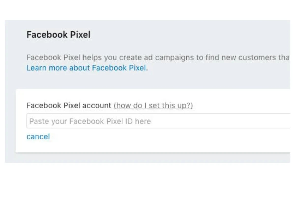 cài đặt Pixel Facebook