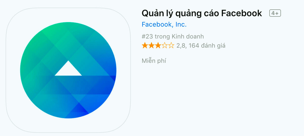 Trình quảng cáo Facebook trên điện thoại là ứng dụng tuyệt vời cho nhà quảng cáo