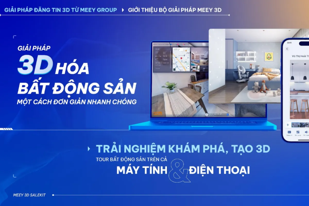 Khi bất động sản được “ảo hoá” với công nghệ 3D sẽ dễ dàng xóa đi khoảng cách về không gian và thời gian.