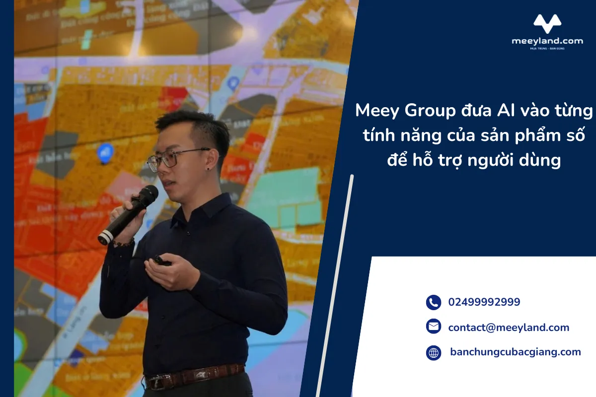 Ông Hoàng Tuấn Anh, giám đốc dự án Meey Group