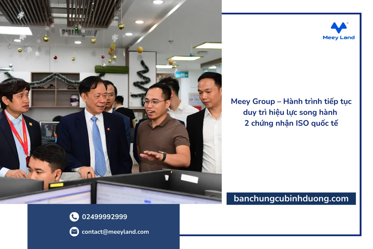 ISO – Nền tảng cho sự phát triển bền vững của Meey Group