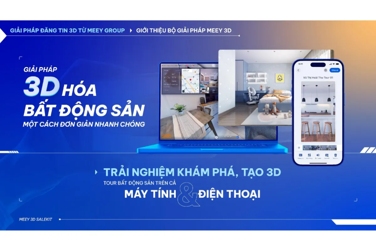 Mở rộng ứng dụng của Meey 3D sang du lịch và nghệ thuật