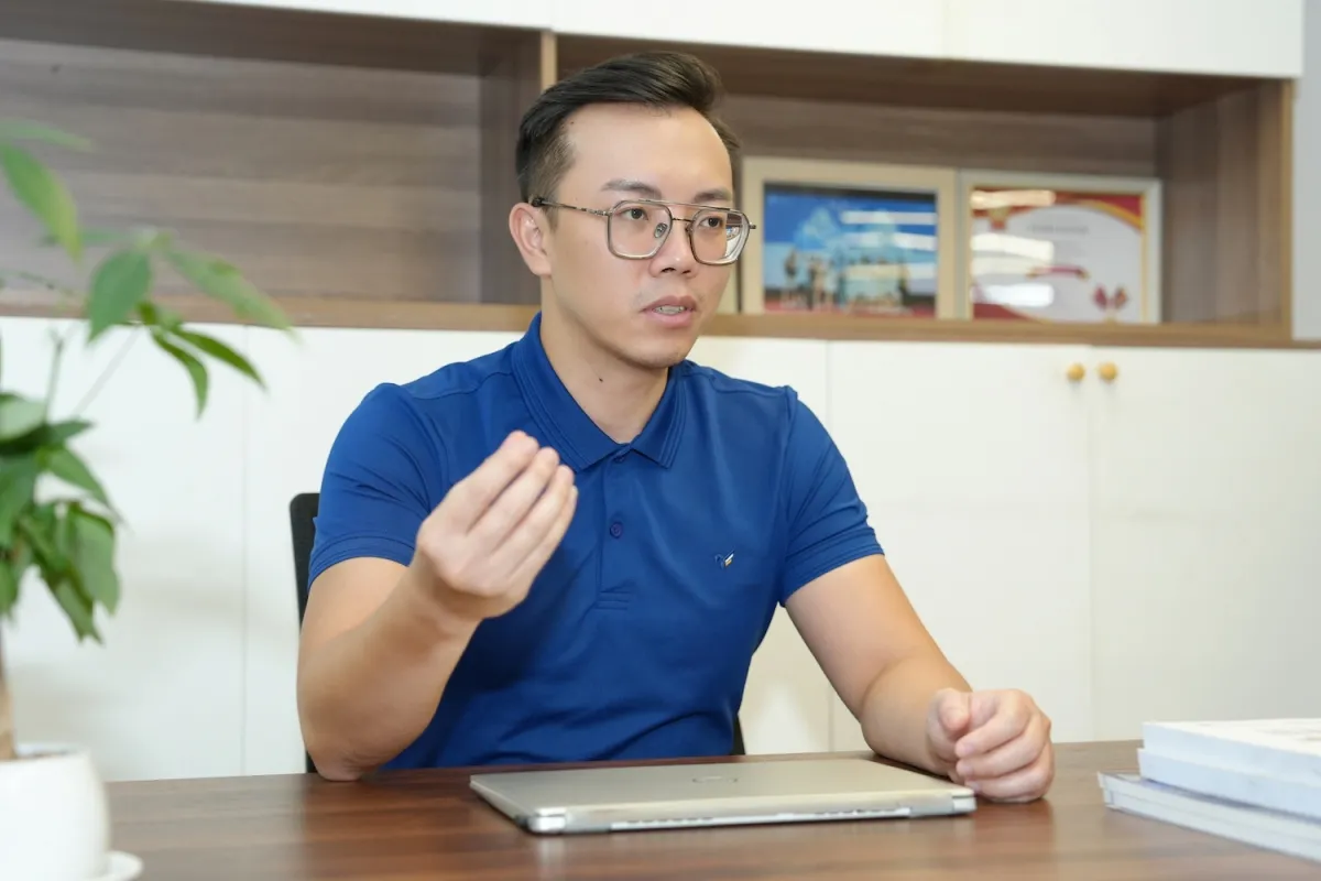 Ông Hoàng Tuấn Anh - Giám đốc dự án Meey Map của Meey Group chia sẻ