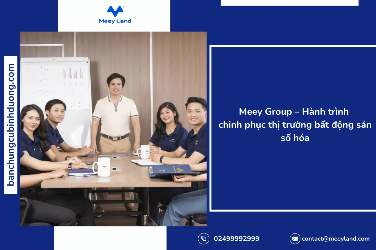 Meey Group đã nhanh chóng vươn lên trở thành một trong những tập đoàn công nghệ bất động sản hàng đầu