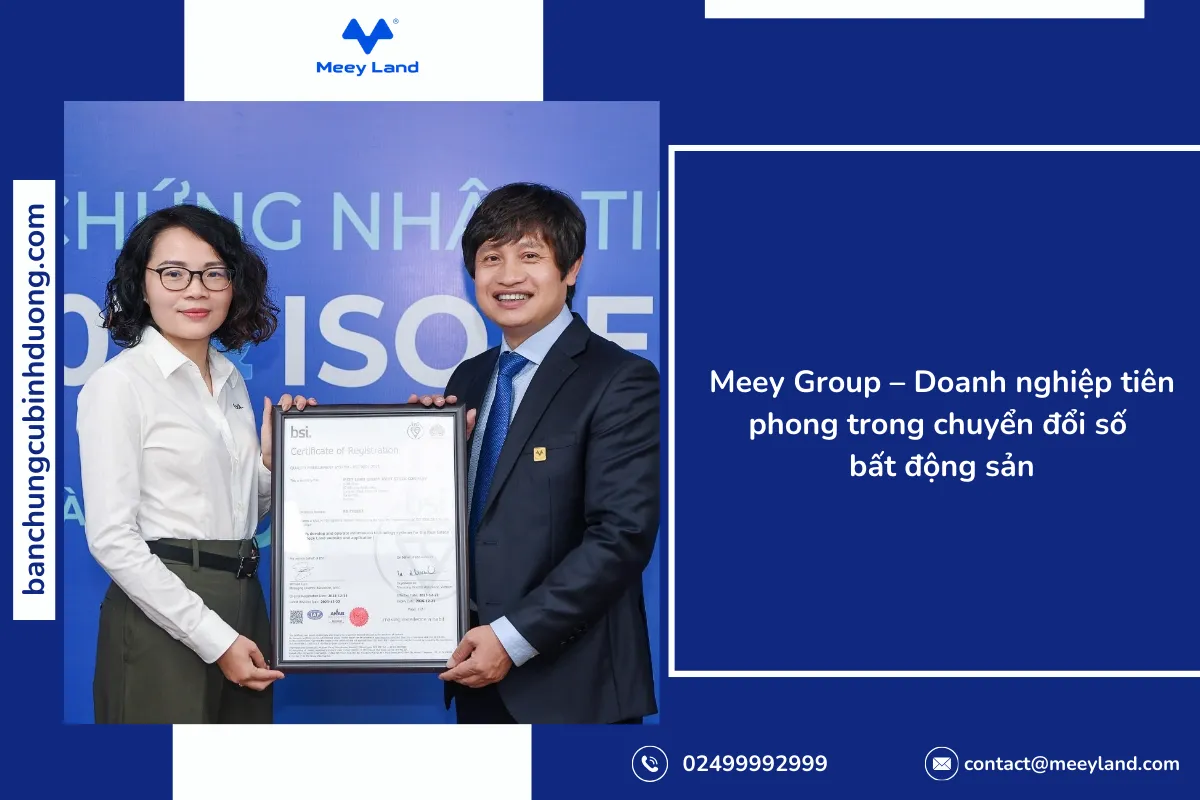 Meey Group đã thể hiện sự đi đầu trong việc áp dụng công nghệ số vào bất động sản, đặc biệt trong lĩnh vực proptech.