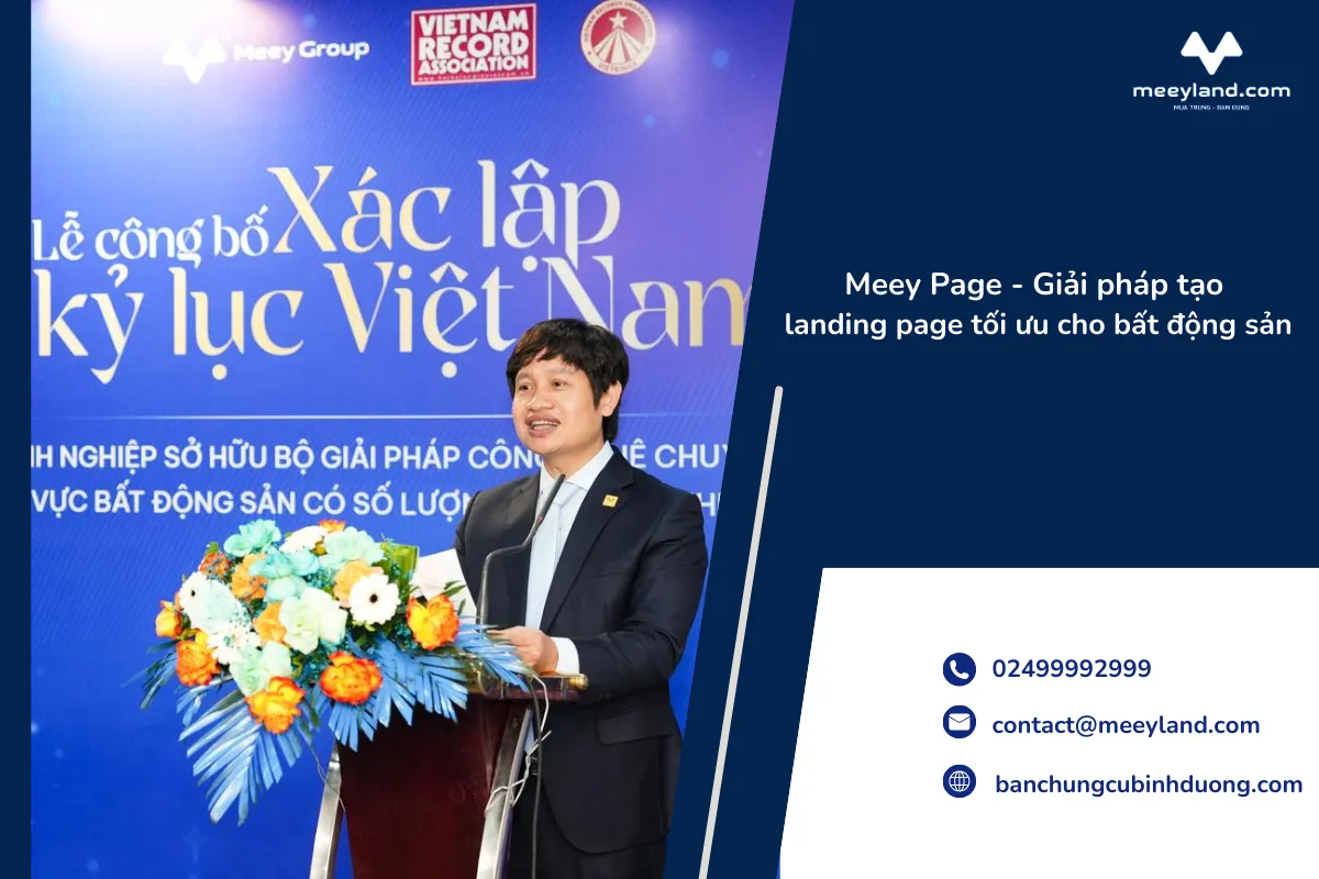 Meey Page là một phần của hệ sinh thái giúp Meey Group xác lập kỷ lục Việt Nam