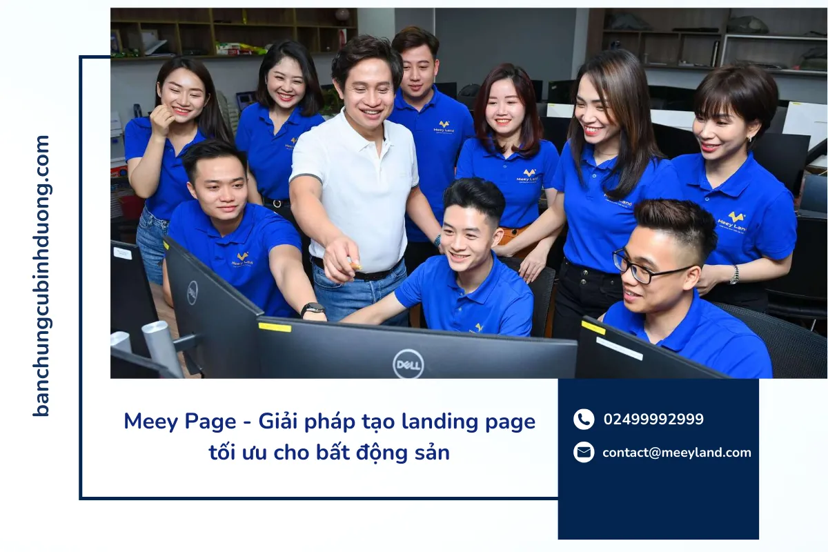 Meey Page sản phẩm chiến lược nằm trong hệ sinh thái công nghệ bất động sản của Meey Group