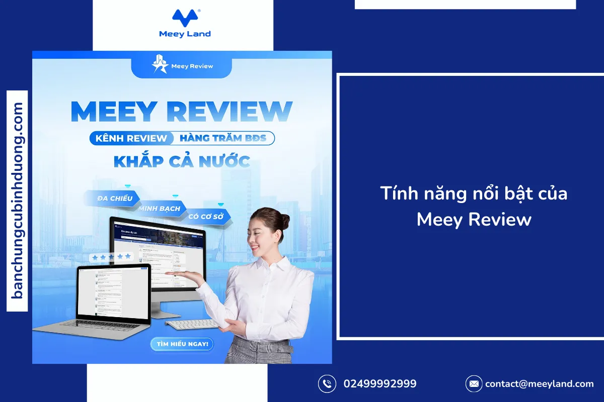 Meey Review cho phép người dùng truy cập vào hệ thống dữ liệu bất động sản phong phú và được cập nhật liên tục.