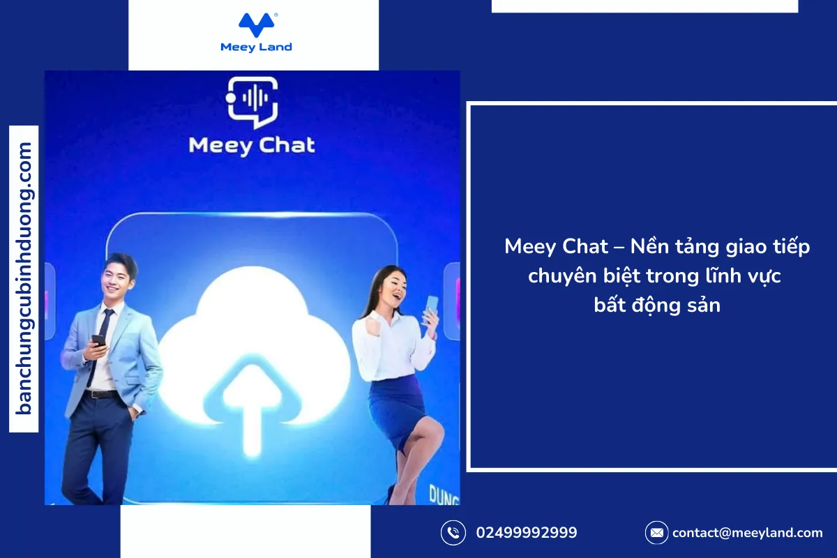 Với Meey Chat 2.0, người dùng có thể nhanh chóng tìm kiếm các đối tác bất động sản trong khu vực lân cận