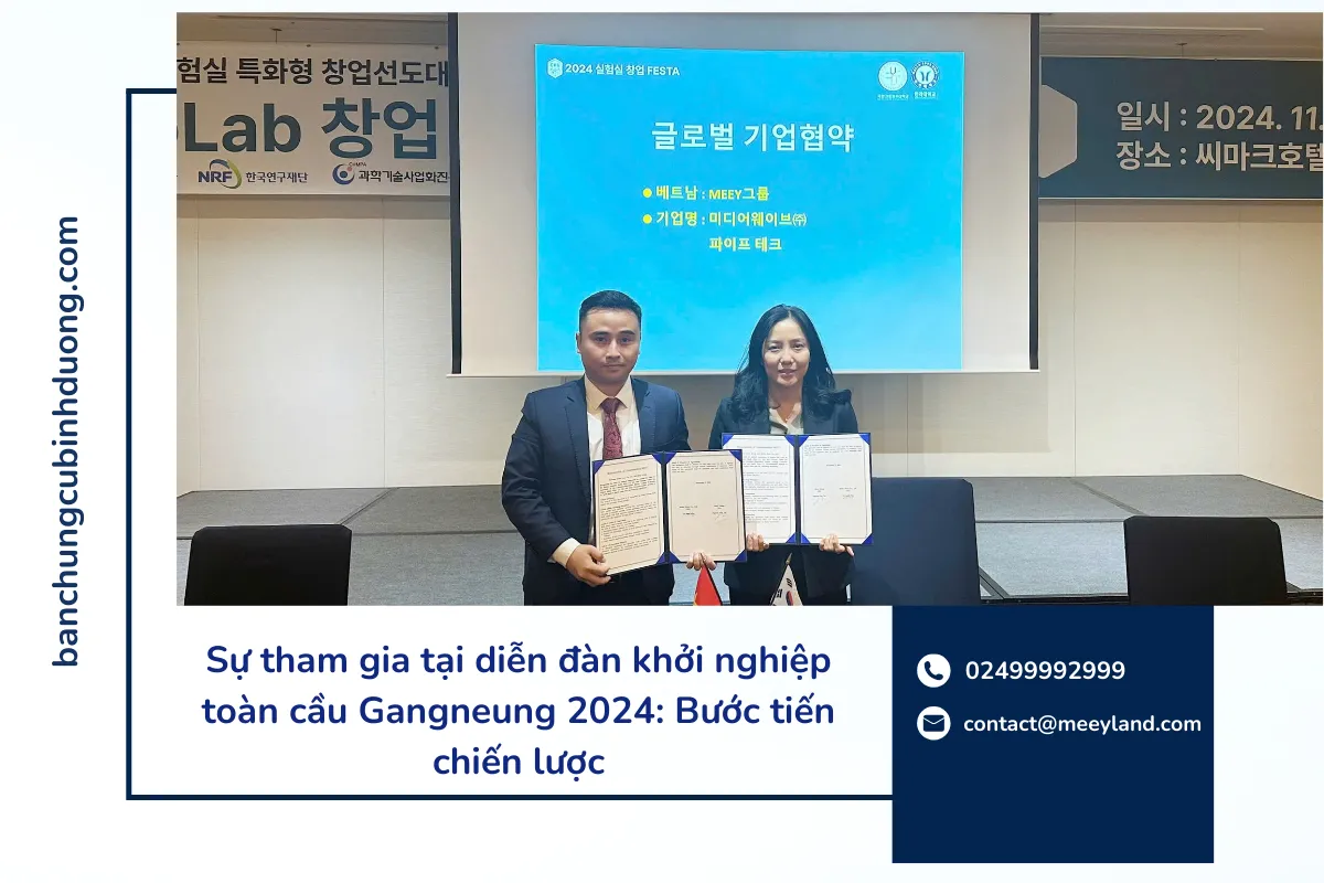 Sự hiện diện của Meey Group không chỉ giúp nâng cao uy tín và vị thế của công ty mà còn mở ra nhiều cơ hội hợp tác, đầu tư và phát triển bền vững trong tương lai.