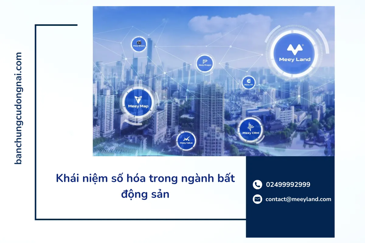 Khái niệm số hóa trong ngành bất động sản