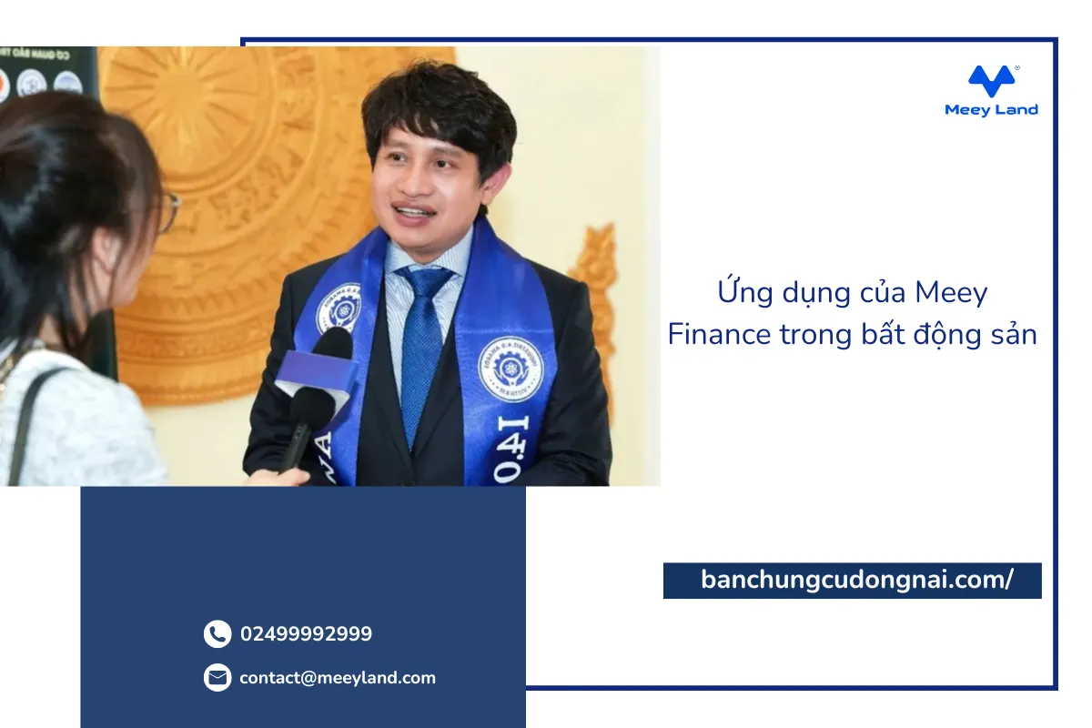 Ứng dụng của Meey Finance trong bất động sản