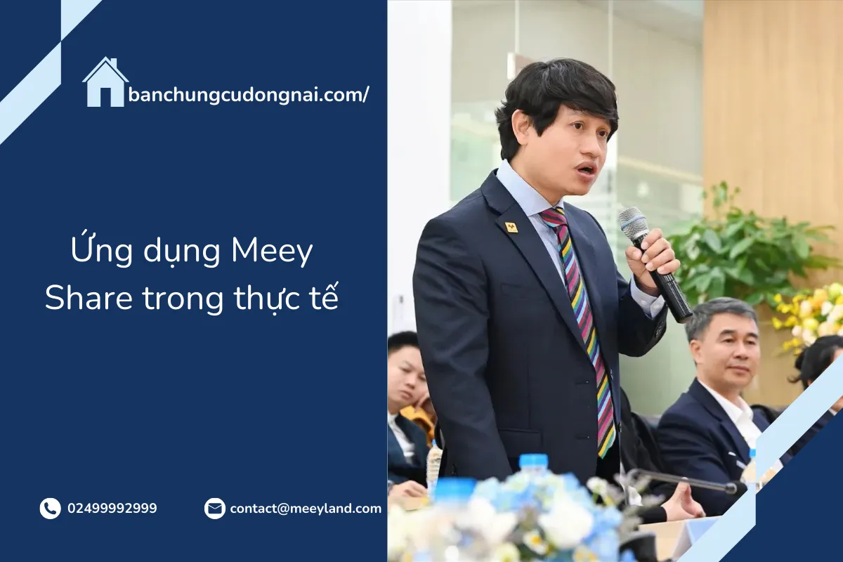 Ứng dụng của Meey Share trong thực tế