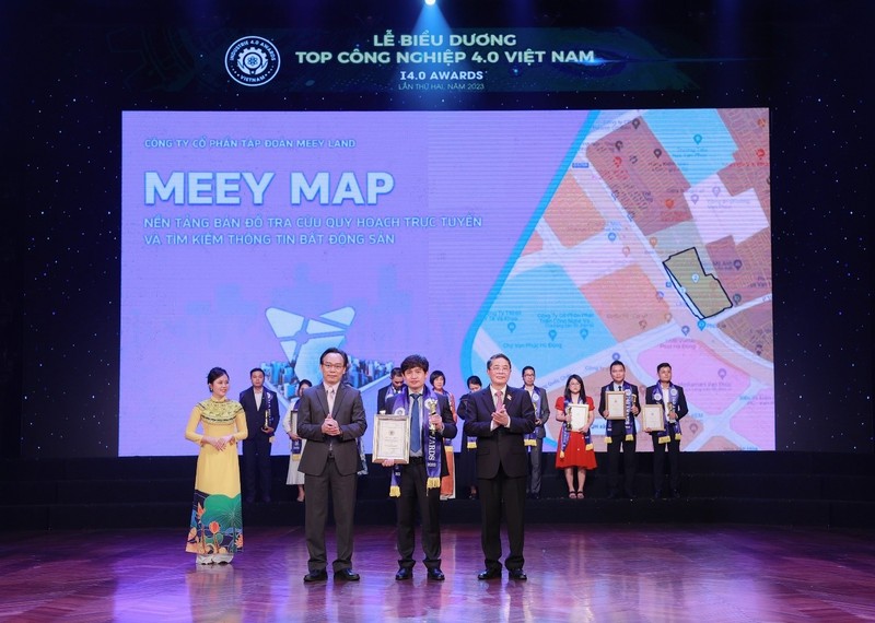 Meey Land được vinh danh TOP Công nghệ 4.0 Việt Nam