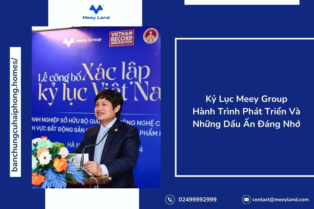 Meey Group là một trong những tập đoàn công nghệ bất động sản tiên phong tại Việt Nam