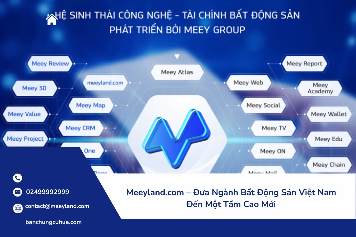 Meeyland.com – Đưa Ngành Bất Động Sản Việt Nam Đến Một Tầm Cao Mới