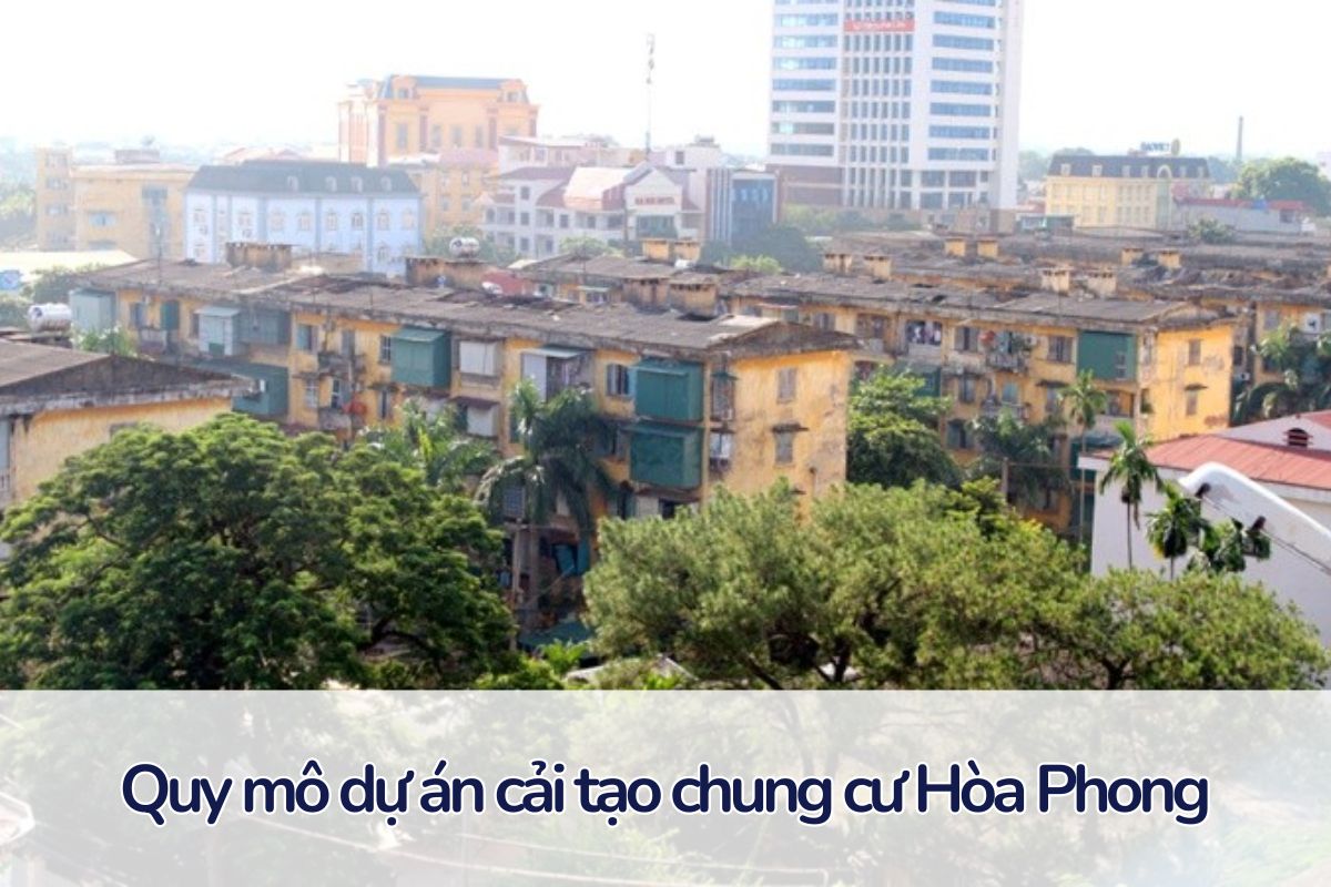 Dự án xây dựng lại chung cư Hòa Phong hứa hẹn nhiều triển vọng