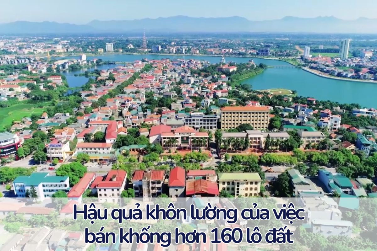 Thực hư vụ việc lãnh đạo TP. Việt Trì bán khống hơn 160 lô đất