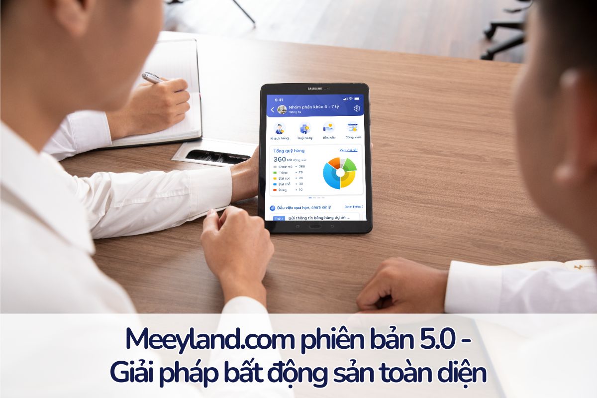 Meeyland.com phiên bản mới: Trải nghiệm bất động sản hiện đại