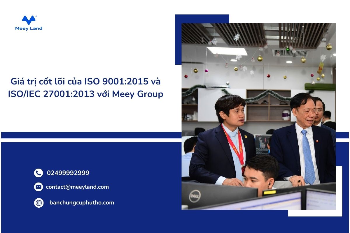 Meey Group Khẳng Định Uy Tín Với Hai Chứng Chỉ ISO