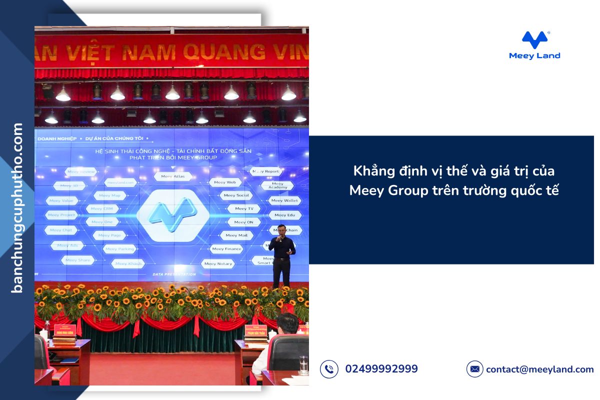 Chủ tịch Meey Group Hoàng Mai Chung được trao bằng Tiến sĩ danh dự