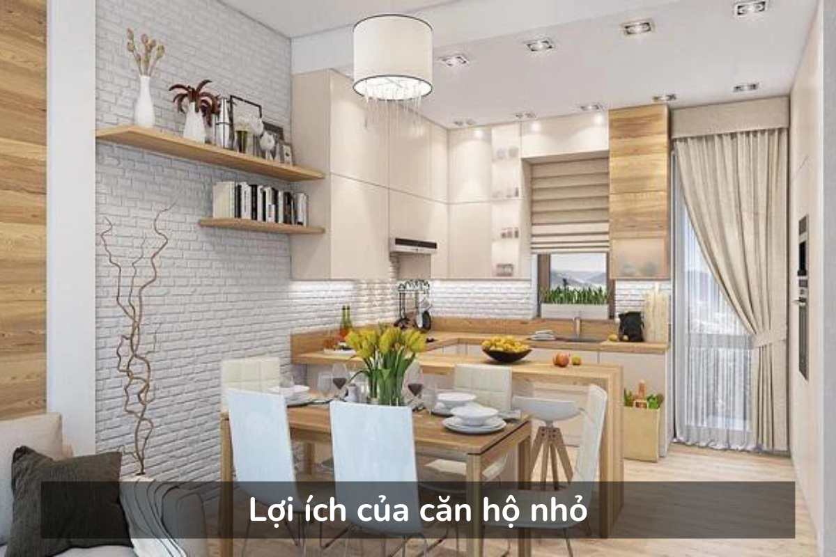 Lợi ích của căn hộ nhỏ