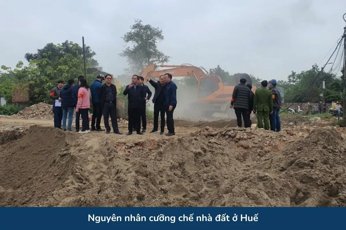 Nguyên nhân cưỡng chế nhà đất ở Huế