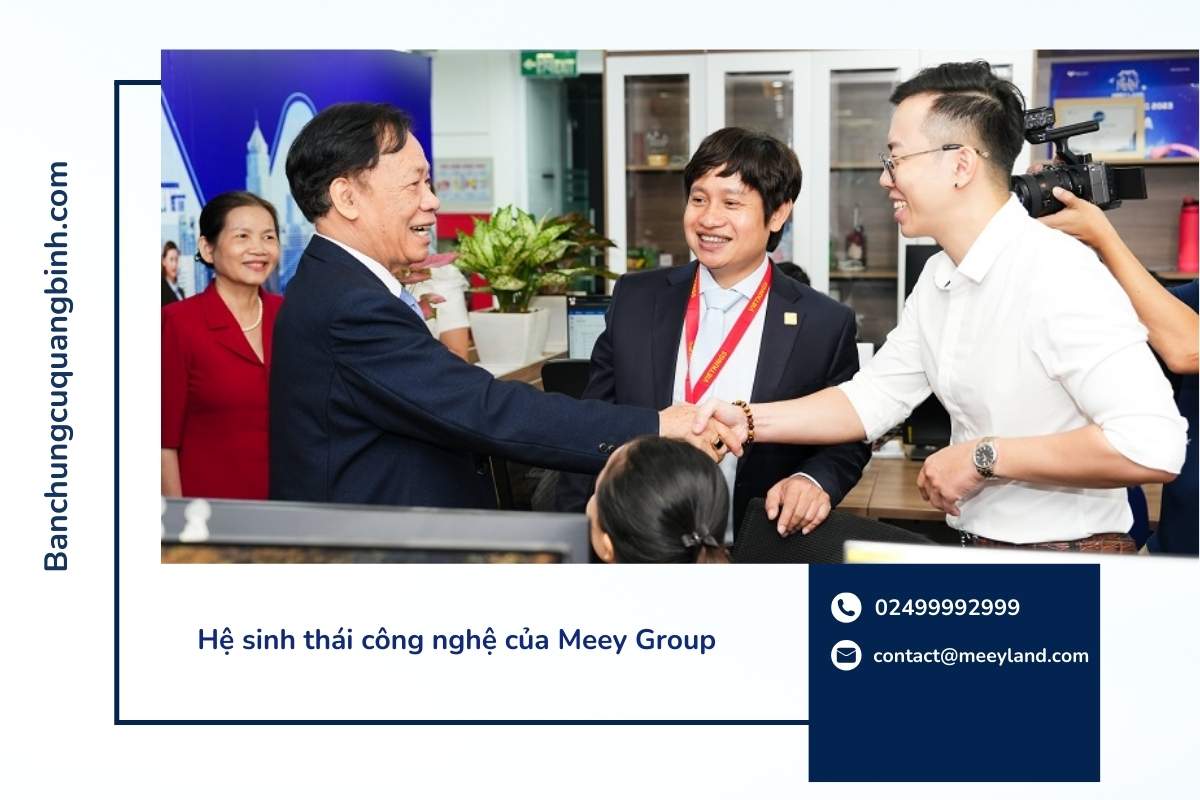 Hệ sinh thái công nghệ của Meey Group