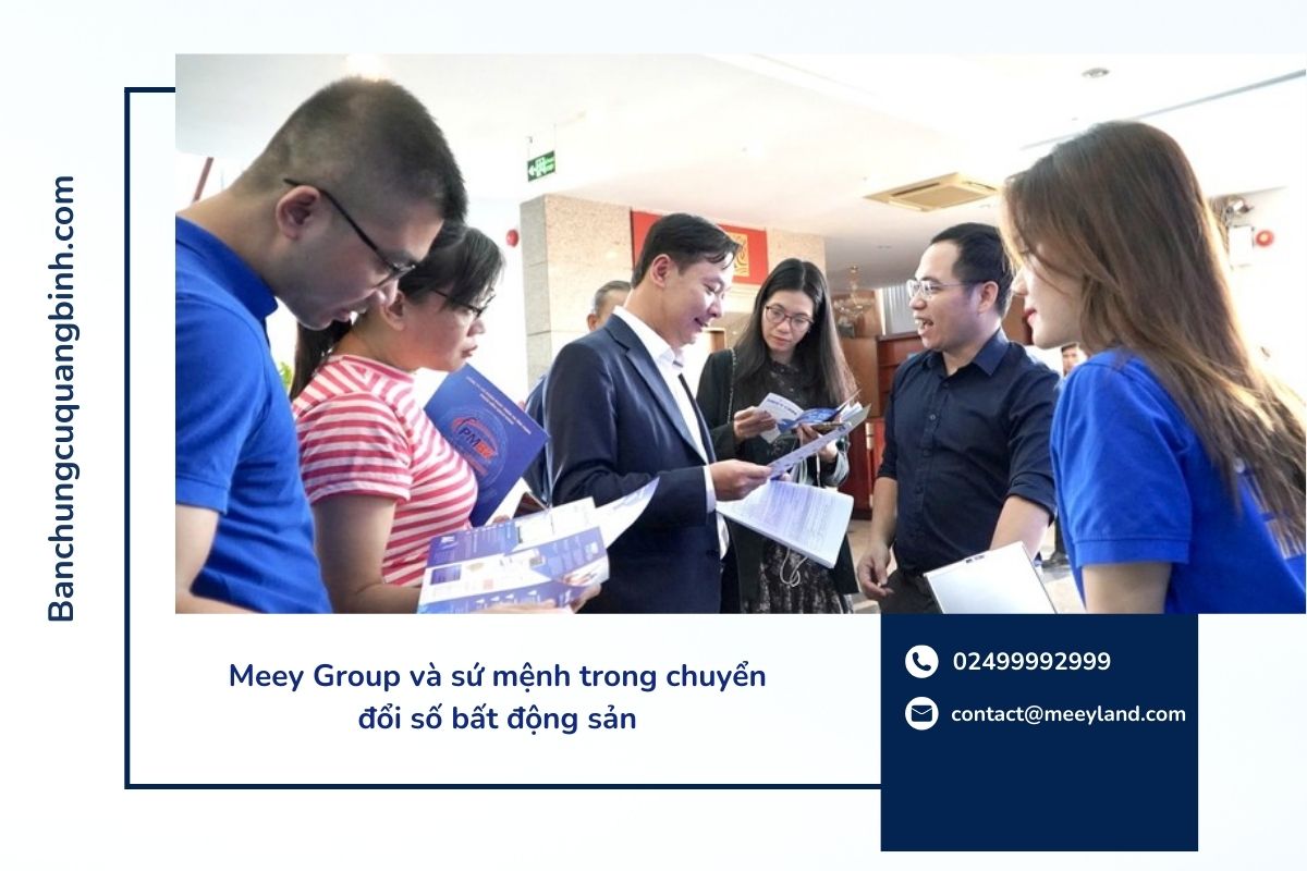 Meey Group và sứ mệnh trong chuyển đổi số bất động sản