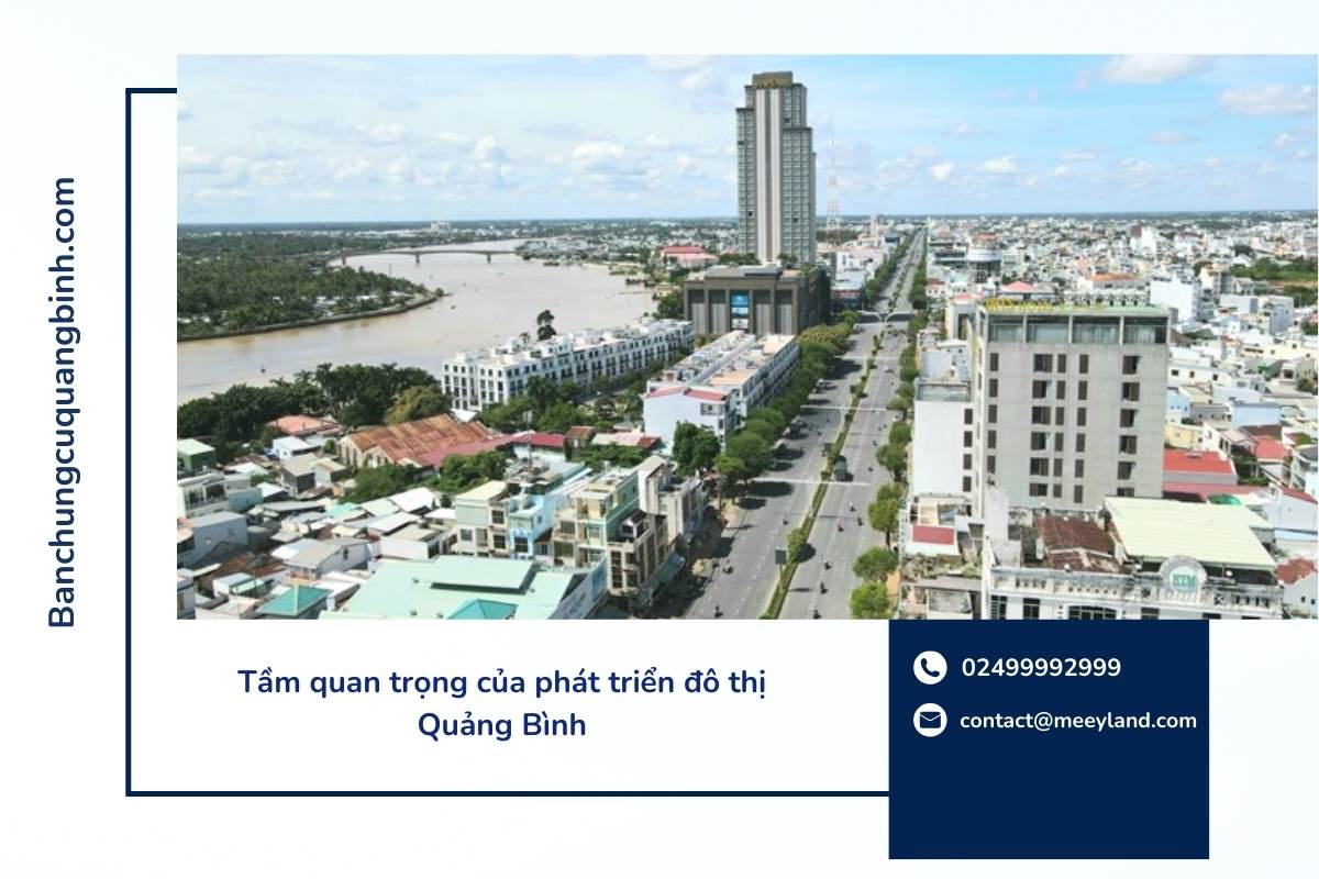 Tầm quan trọng của phát triển đô thị Quảng Bình