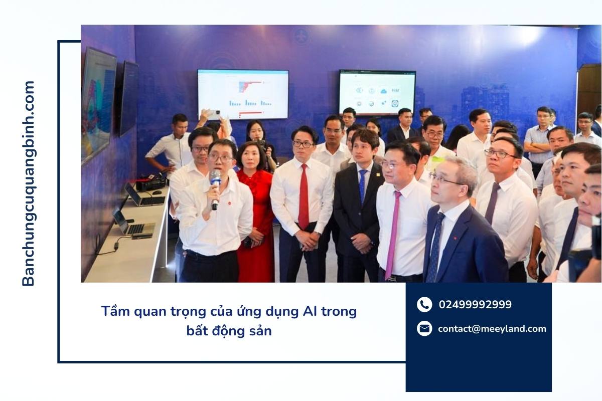 Tầm quan trọng của ứng dụng AI trong bất động sản