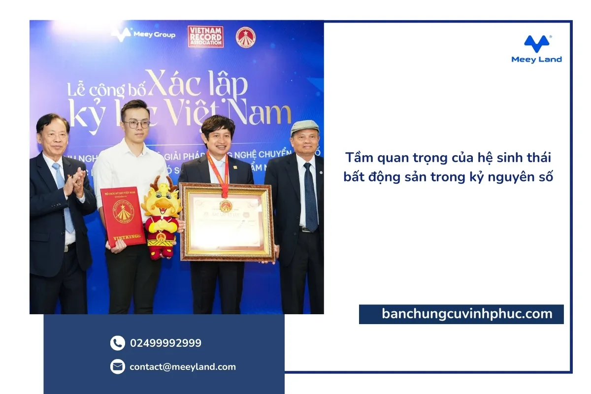 Hệ sinh thái MeeyLand - Nền tảng tiên phong trong chuyển đổi số bất động sản Việt Nam