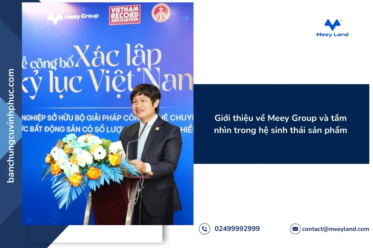 Đột phá trong bất động sản với hệ sinh thái sản phẩm Meeyland