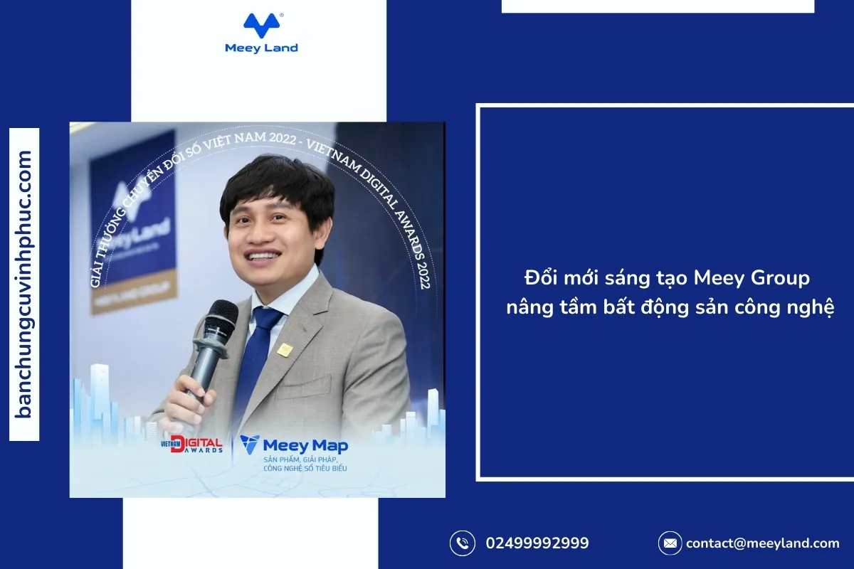 Meey Group và tầm nhìn về chuyển đổi số bất động sản bền vững