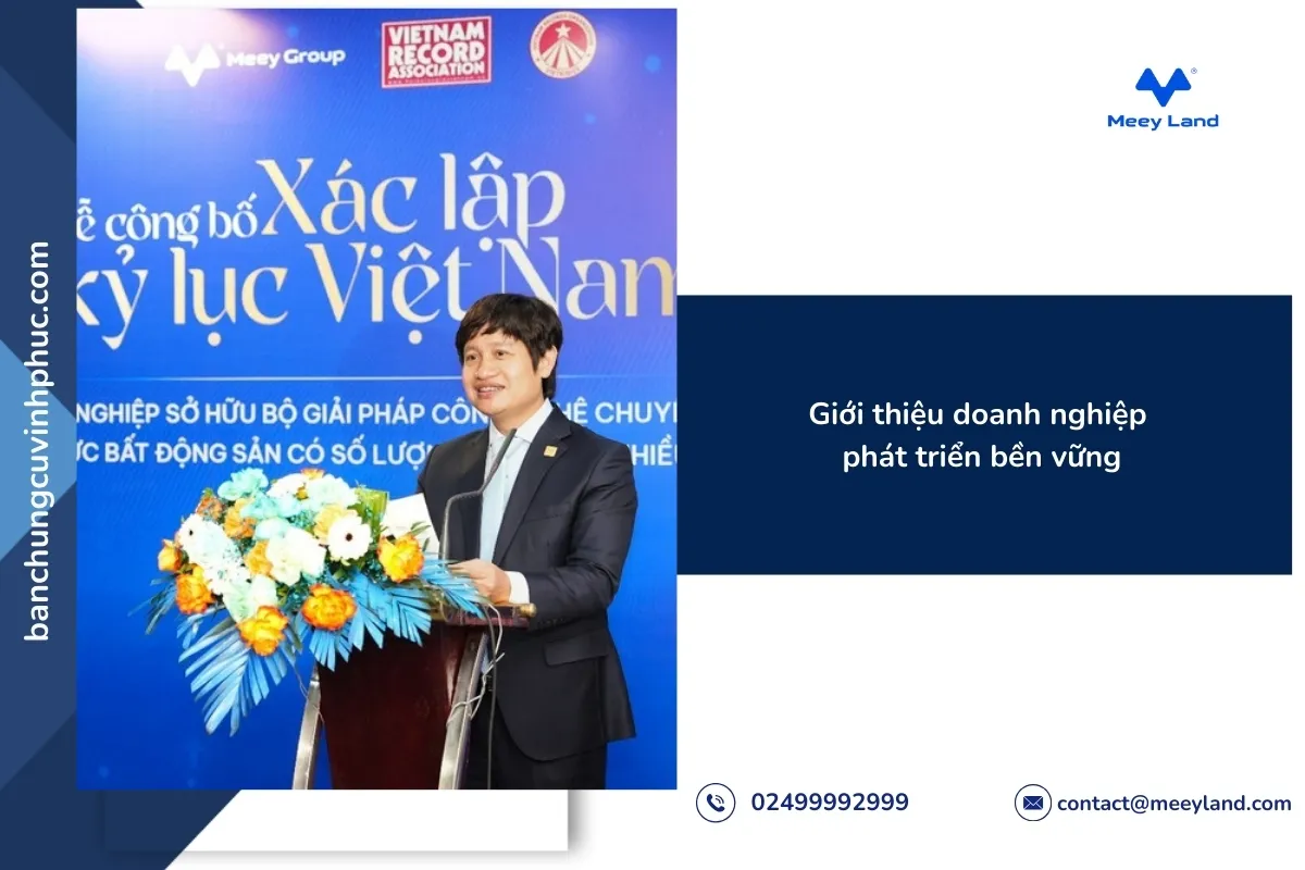 Những nỗ lực của Meeyland trong xây dựng doanh nghiệp phát triển bền vững vì cộng đồng