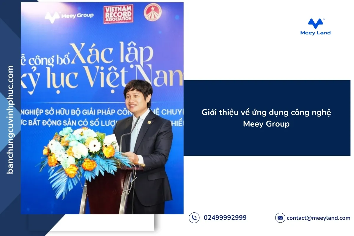 Ứng dụng công nghệ Meey Group nâng tầm trải nghiệm giao dịch bất động sản