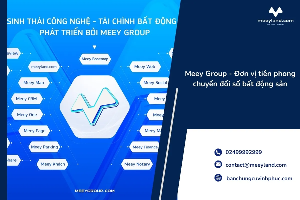 Meey Group thúc đẩy sự tiên phong chuyển đổi số tại Việt Nam