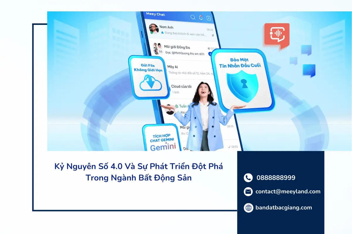 Kỷ Nguyên Số 4.0 Và Sự Phát Triển Đột Phá Trong Ngành Bất Động Sản