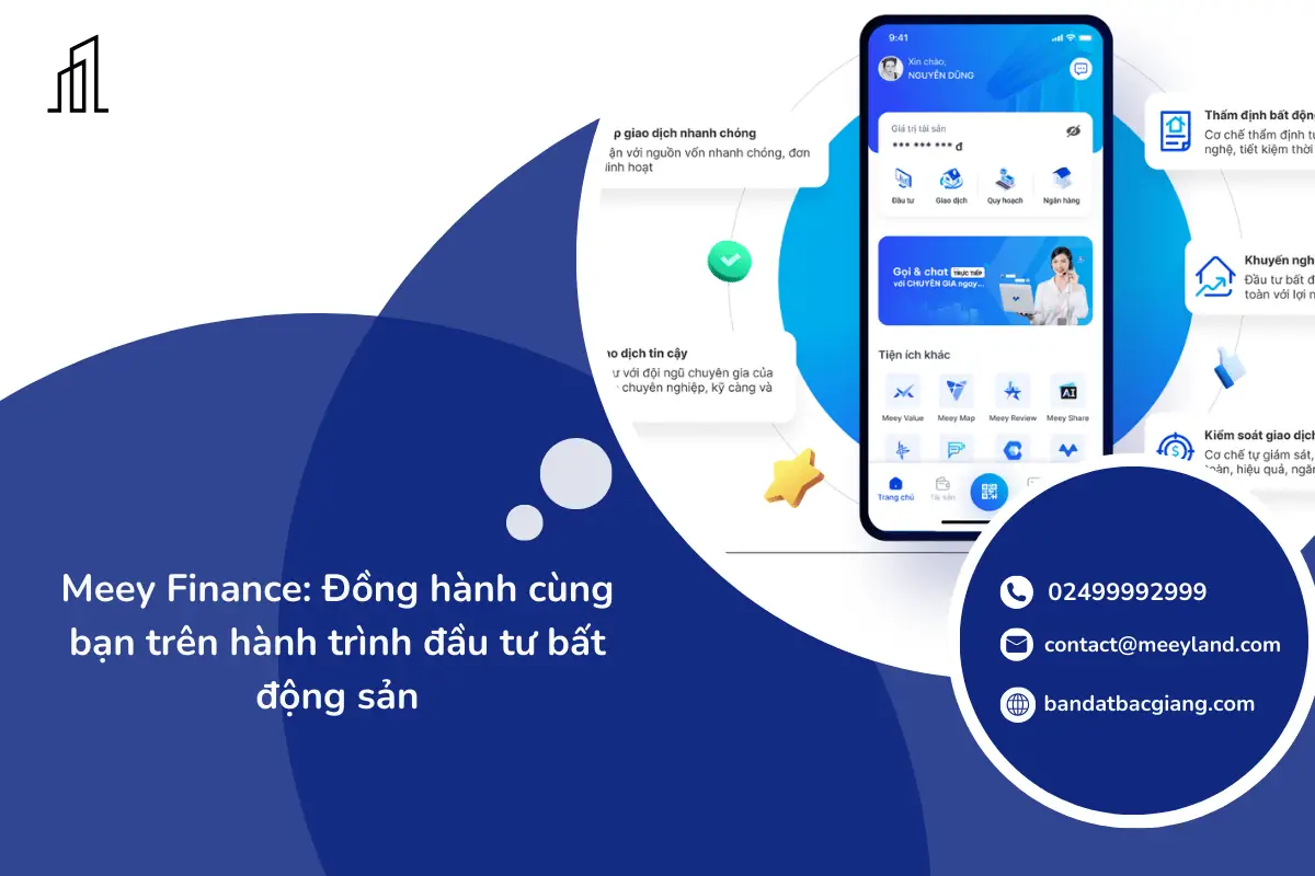 Meey Finance: Đồng hành cùng bạn trên hành trình đầu tư bất động sản
