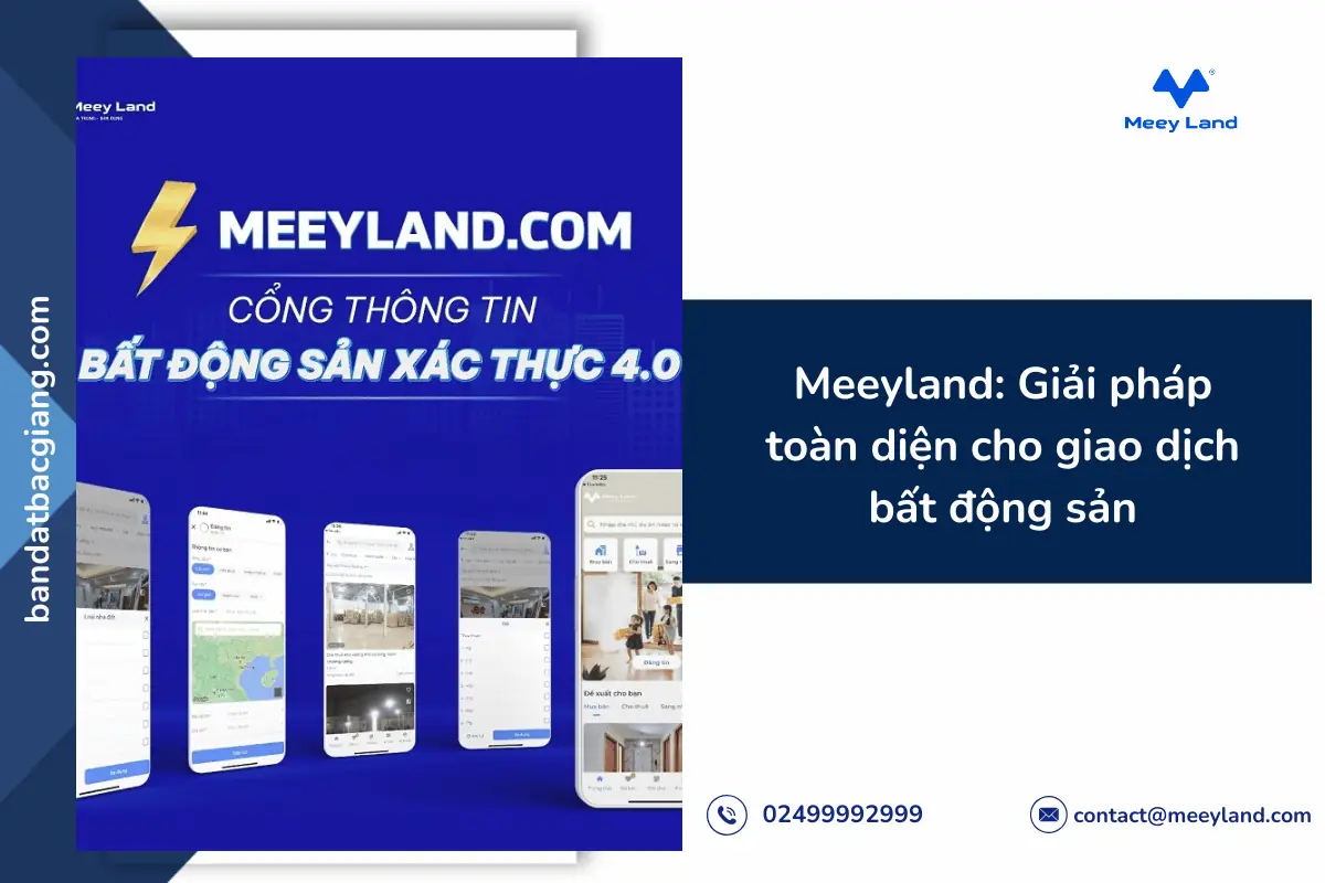 Meeyland: Giải pháp toàn diện cho giao dịch bất động sản